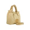 THE EMBOSSED Q BUCKET BAG